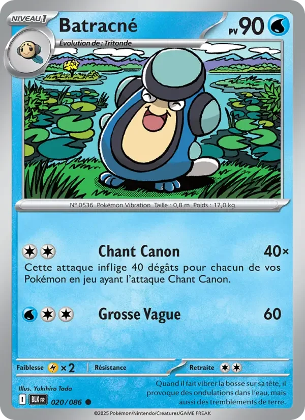 Carte Batracné