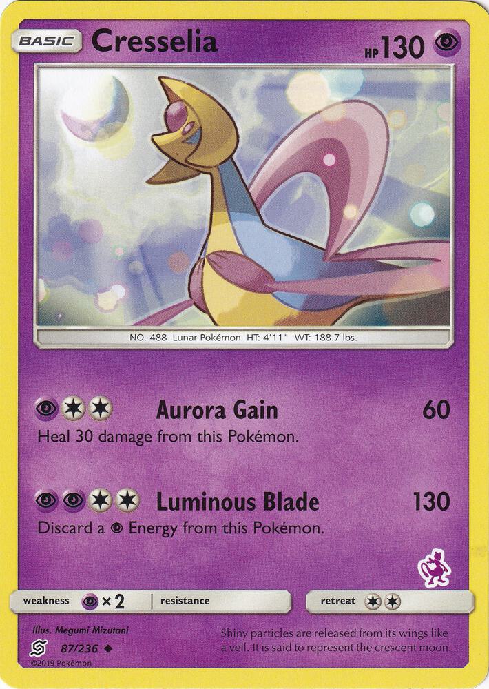 Carte Pokémon Cresselia — Harmonie des Esprits