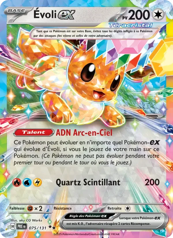 Carte Évoli-ex
