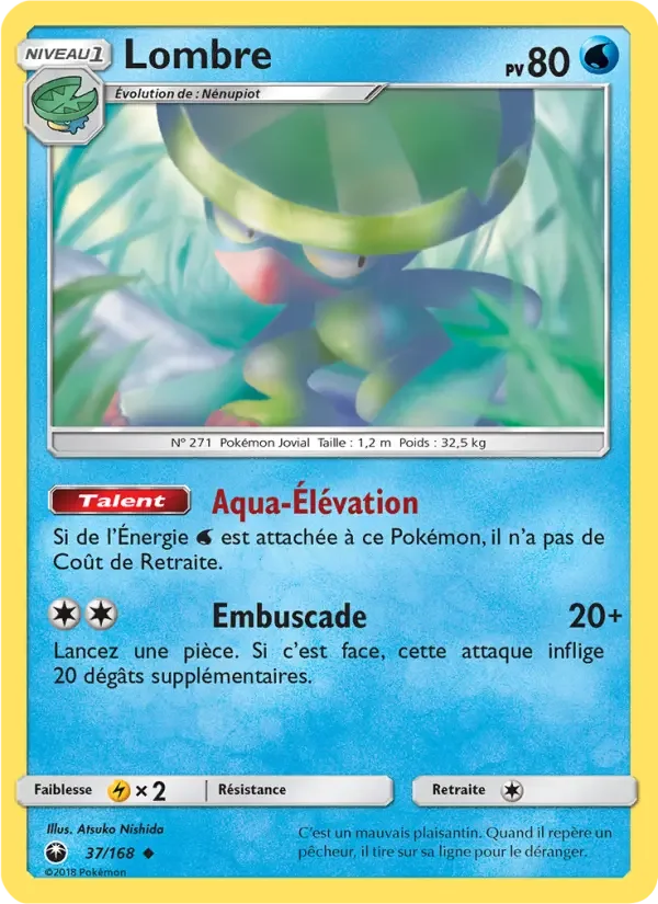 Carte Pokémon Lombre — Tempête Céleste