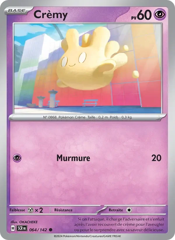 Carte Pokémon Crèmy — Couronne Stellaire