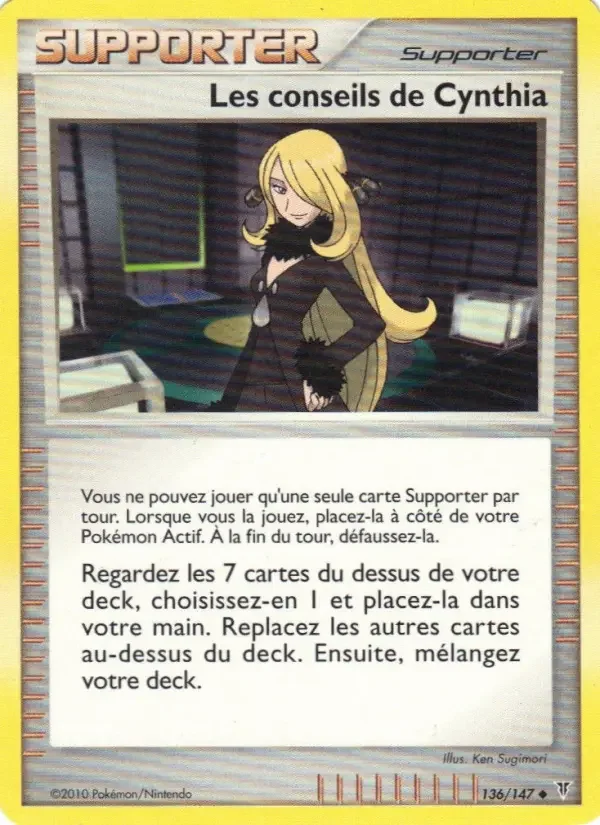 Carte Les conseils de Cynthia