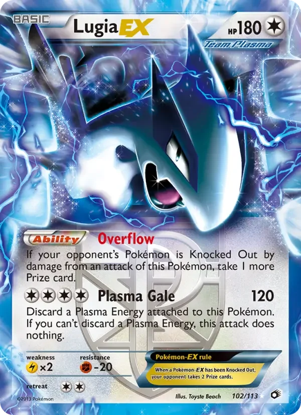Carte Lugia-EX