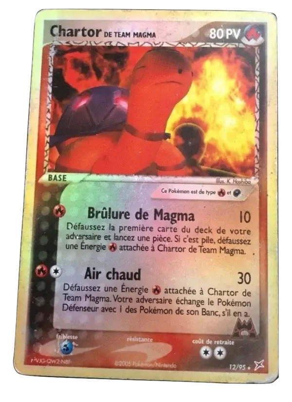 Carte Chartor de Team Magma