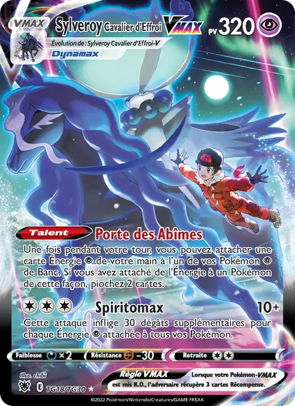 Carte Sylveroy Cavalier d'Effroi VMAX