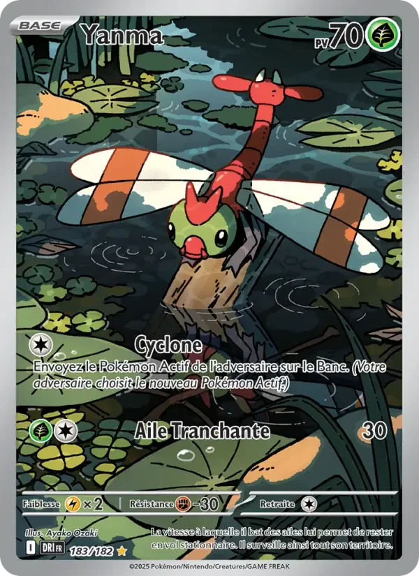 Carte Pokémon Yanma — Rivalités Destinées