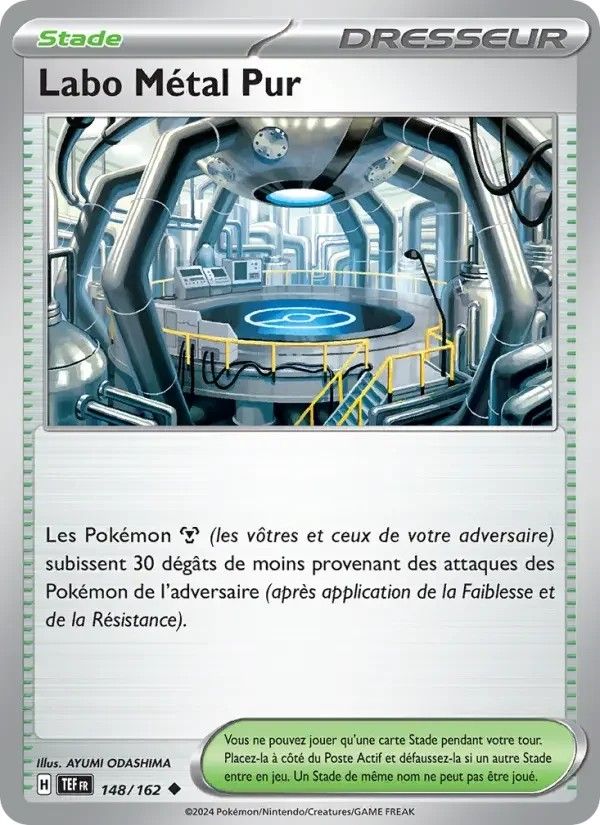 Carte Pokémon Labo Métal Pur — Forces Temporelles