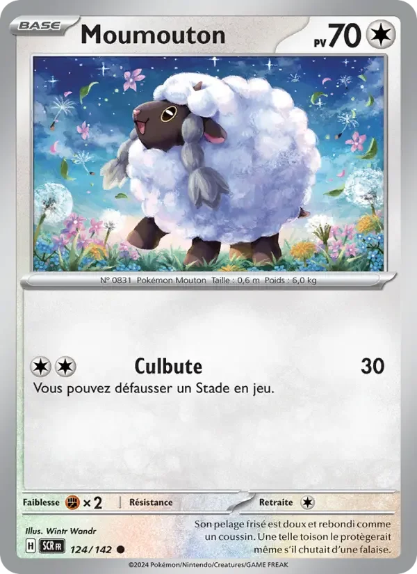 Carte Pokémon Moumouton — Couronne Stellaire
