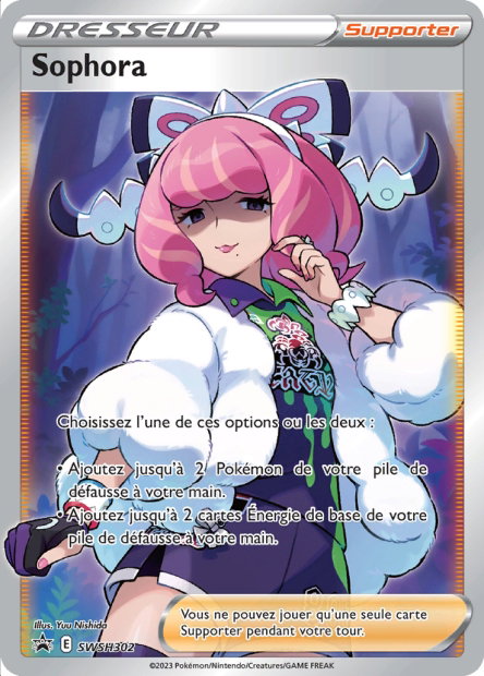 Carte Pokémon Sophora — Promos Épée et Bouclier