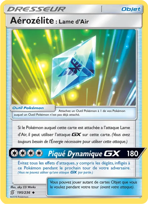 Carte Pokémon Aérozélite : Lame d’Air — Harmonie des Esprits