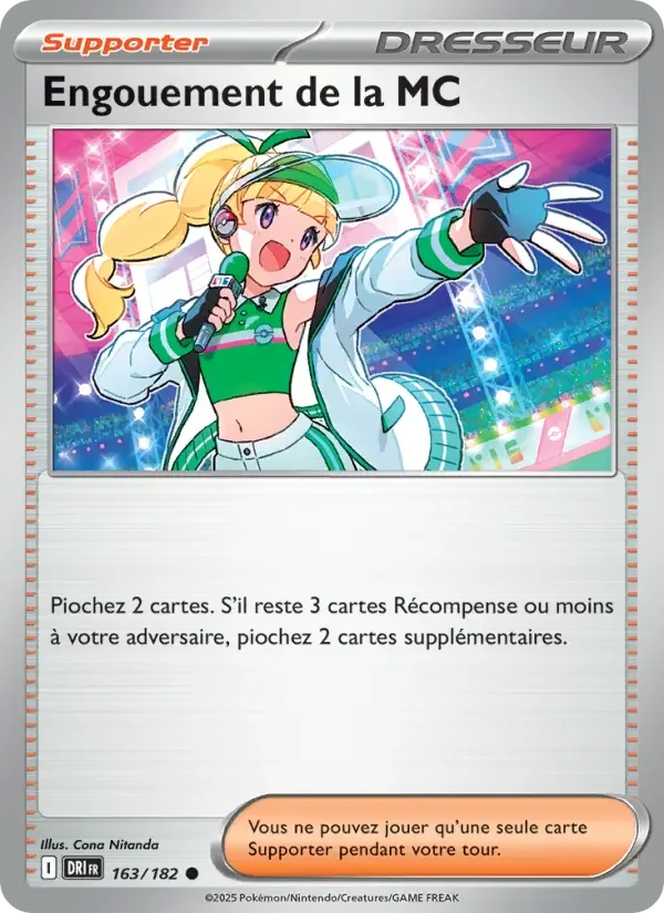 Carte Pokémon Engouement de la MC — Rivalités Destinées