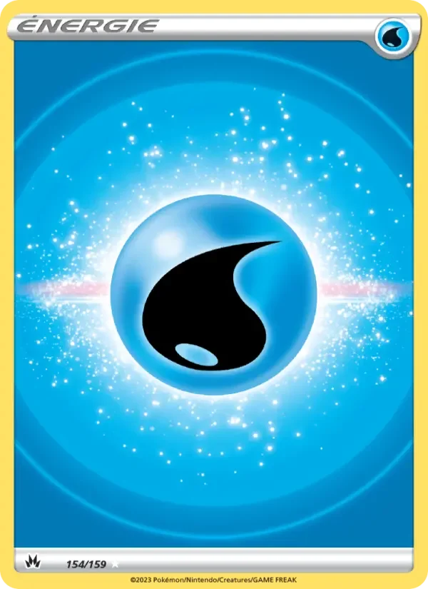Carte Pokémon Énergie Eau — Zénith Suprême