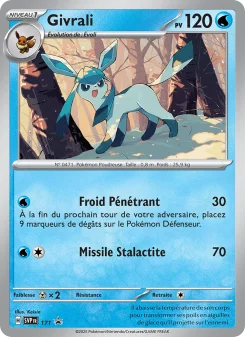 Carte Pokémon Givrali — Promos Écarlate et Violet