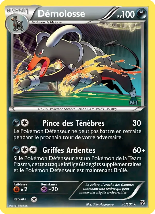 Carte Démolosse
