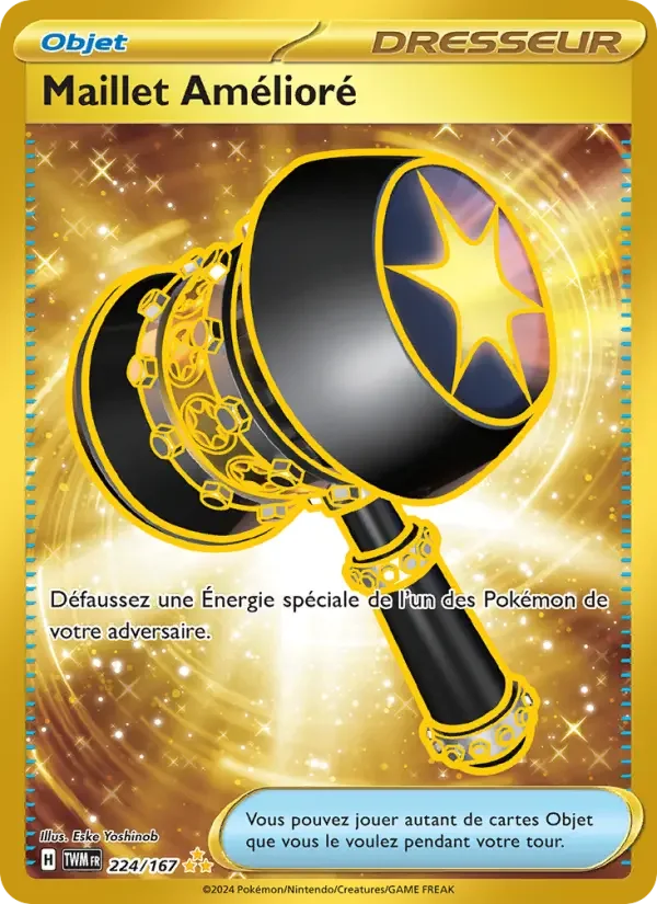 Carte Pokémon Maillet Amélioré — Mascarade Crépusculaire