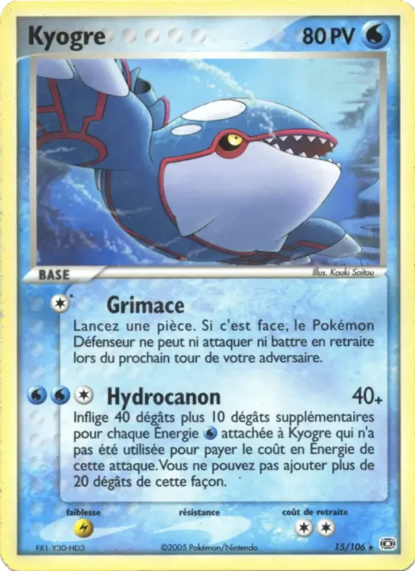 Carte Kyogre