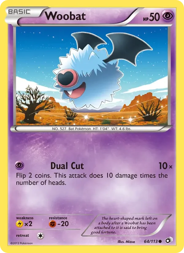 Carte Woobat