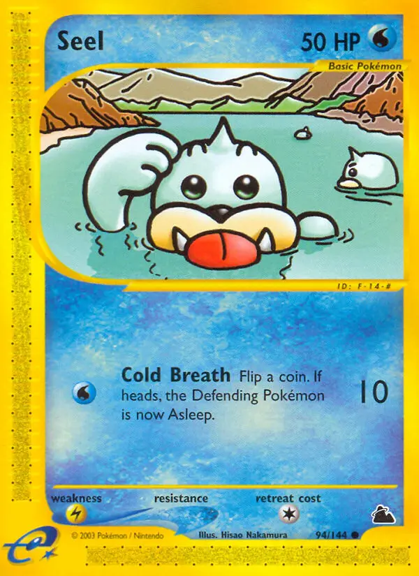 Carte Pokémon Otaria — Skyridge