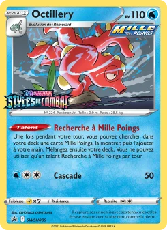 Carte Pokémon Octillery — Promos Épée et Bouclier