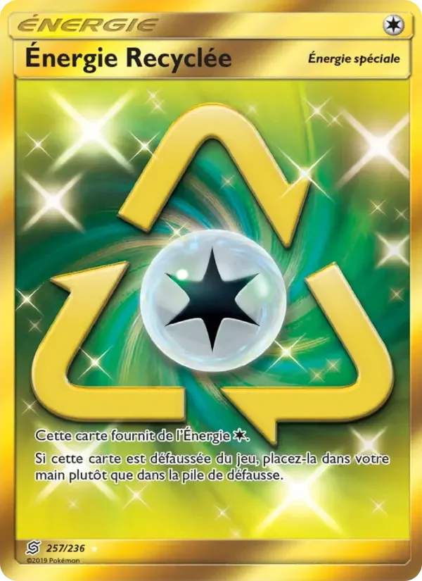 Carte Pokémon Énergie Recyclée — Harmonie des Esprits