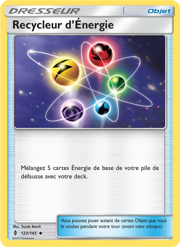 Carte Recycleur d’Énergie