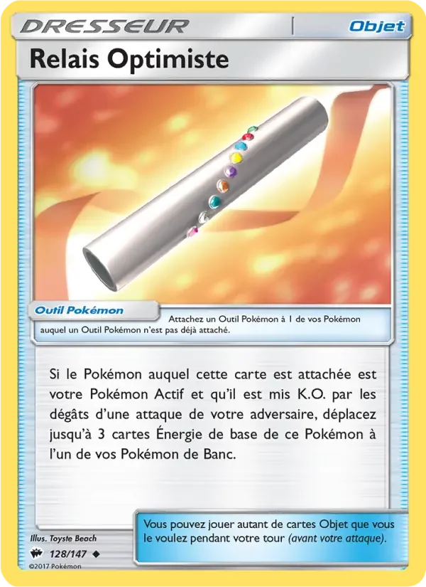 Carte Relais Optimiste