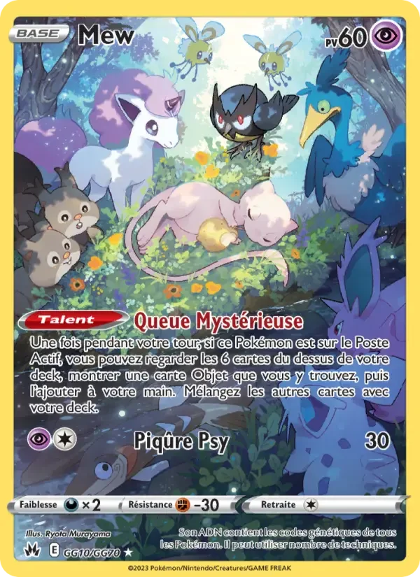 Carte Pokémon Mew — Zénith Suprême