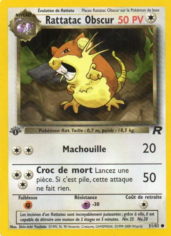 Carte Rattatac obscur