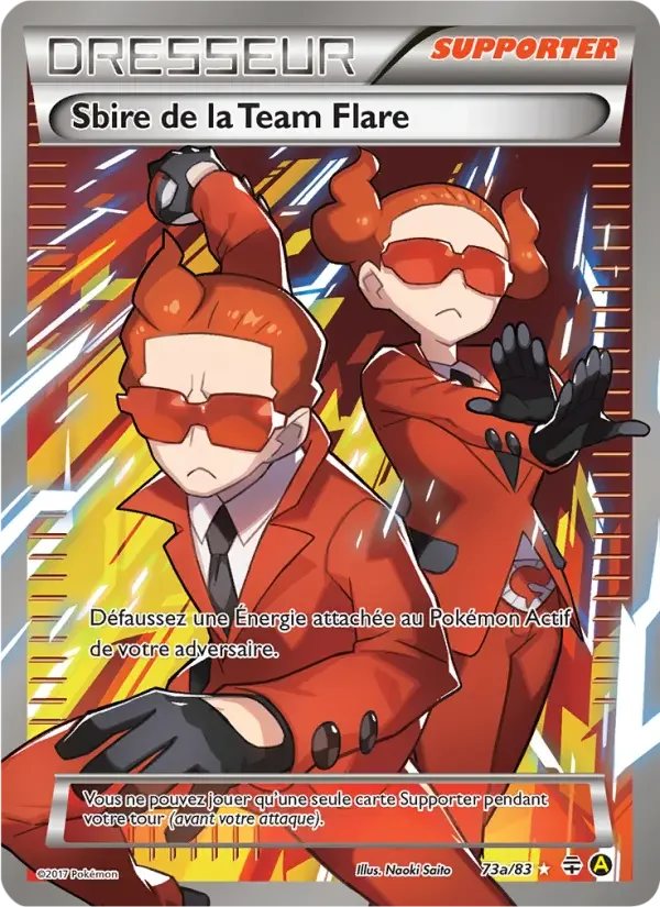 Carte Pokémon Team Flare Grunt — Générations