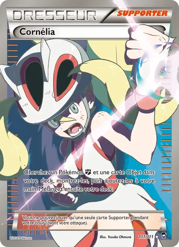 Carte Pokémon Cornélia — Poings Furieux