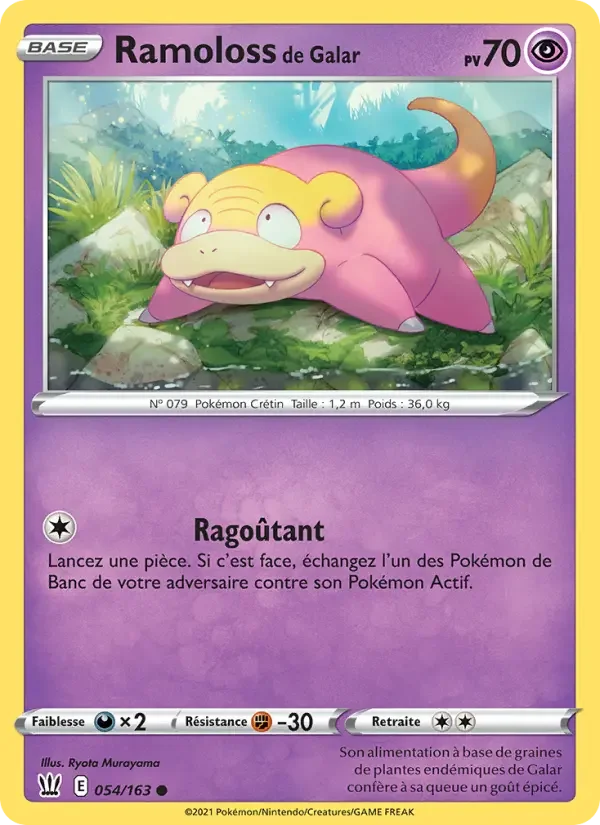 Carte Ramoloss de Galar