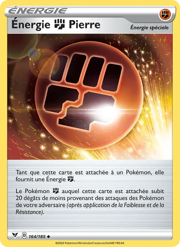Carte Énergie Fighting Pierre