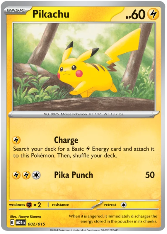 Carte Pikachu
