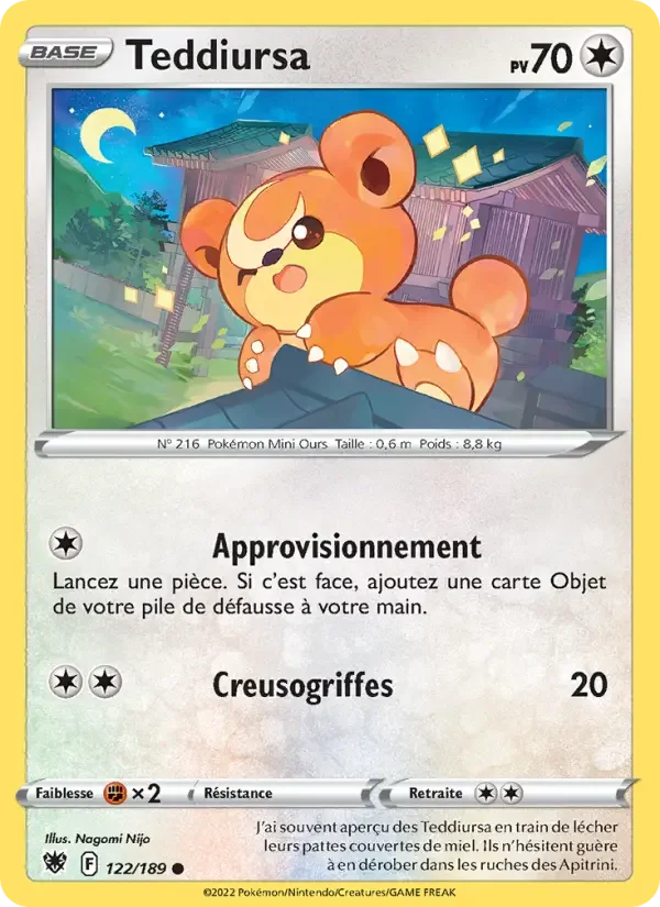 Carte Teddiursa