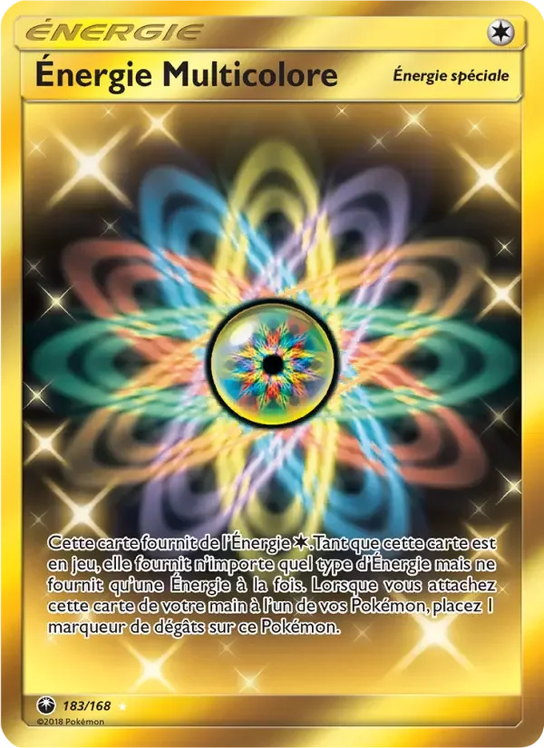 Carte Énergie Multicolore