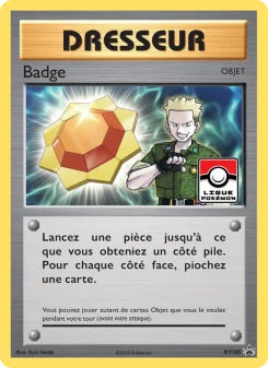 Carte Pokémon Gym Badge — Promos X&Y