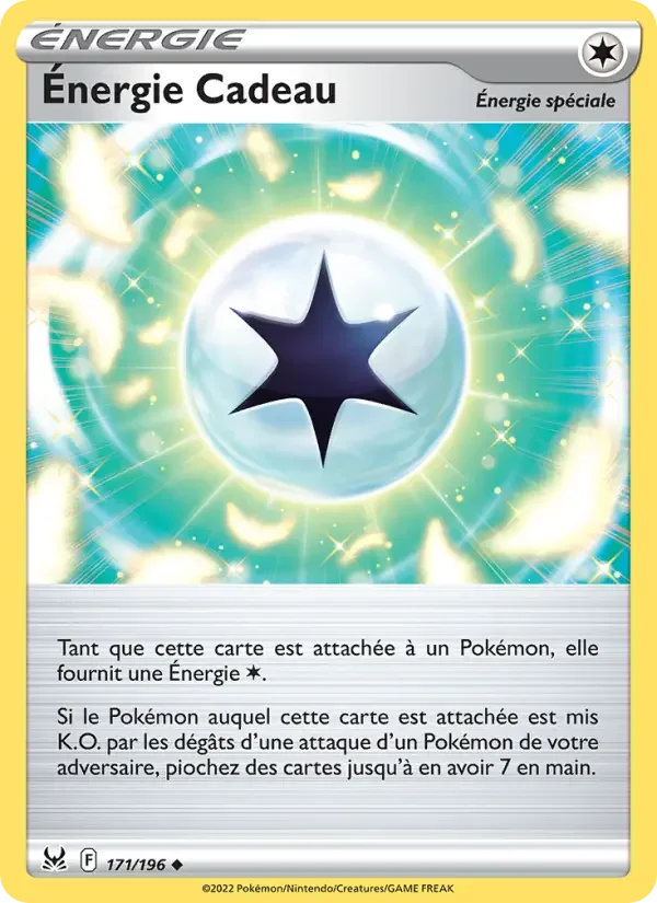 Carte Pokémon Énergie Cadeau — Origine Perdue