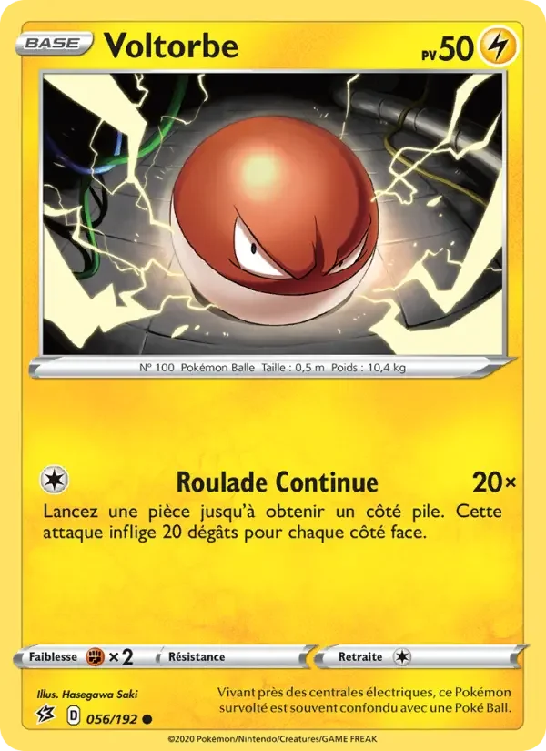 Carte Voltorbe