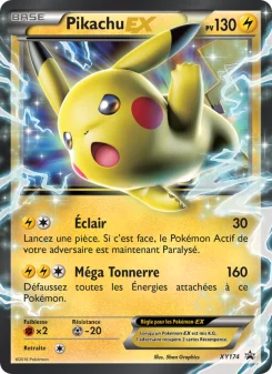 Carte Pokémon Pikachu-EX — Promos X&Y