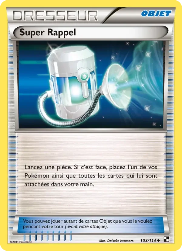 Carte Super Rappel
