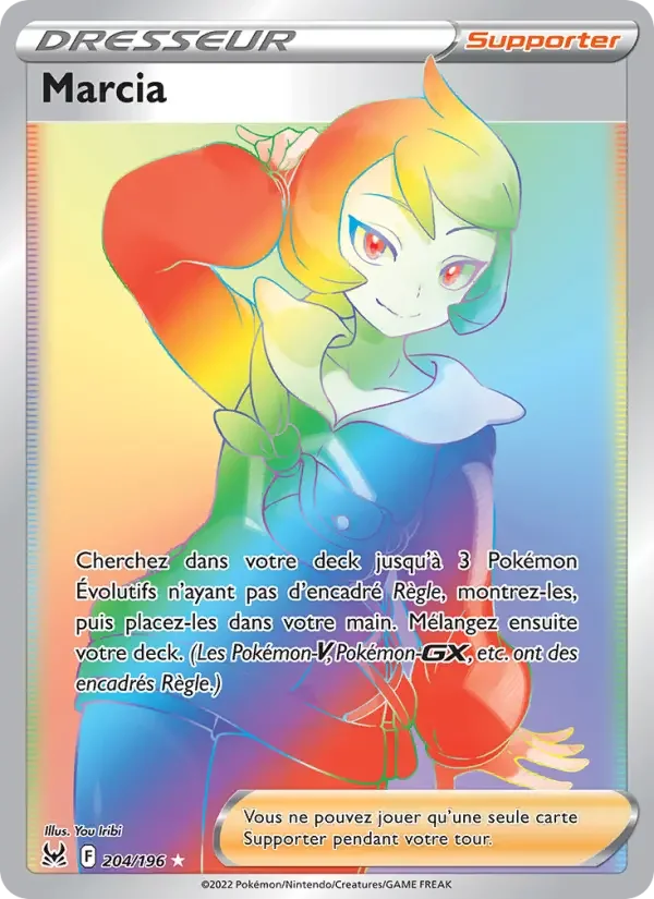 Carte Pokémon Marcia — Origine Perdue