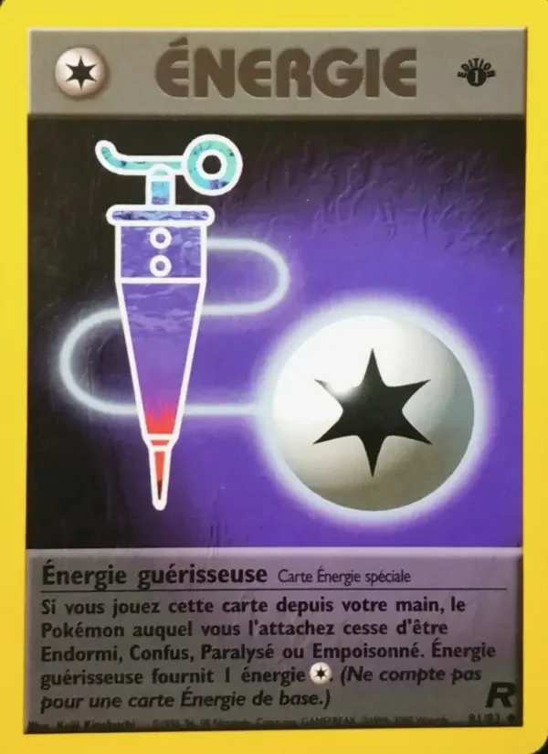 Carte Énergie guérisseuse
