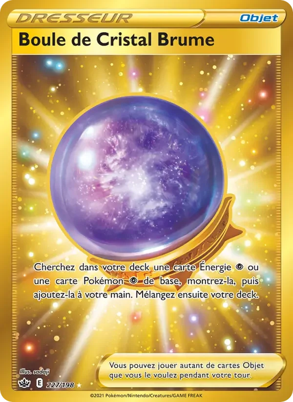 Carte Boule de Cristal Brume