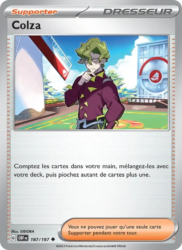 Carte Colza