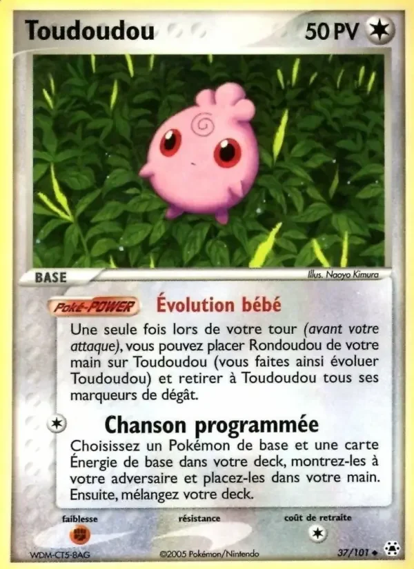 Carte Toudoudou