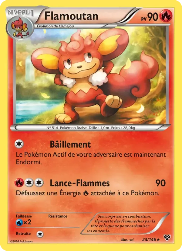 Carte Flamoutan