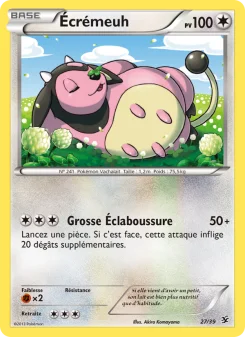 Carte Pokémon Écrémeuh — Bienvenue à Kalos