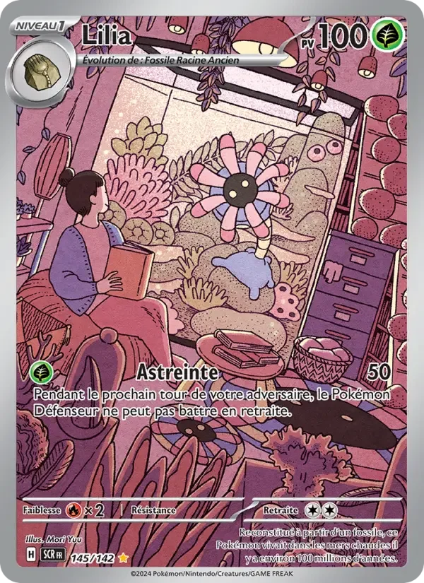 Carte Pokémon Lilia — Couronne Stellaire