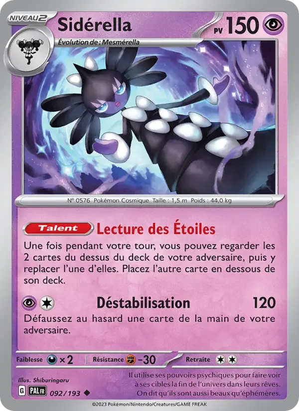 Carte Sidérella