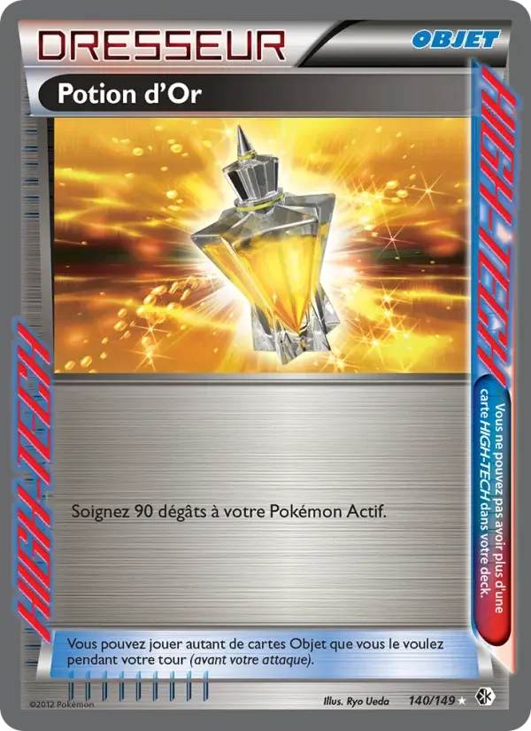 Carte Pokémon Potion d’Or — Frontières Franchies